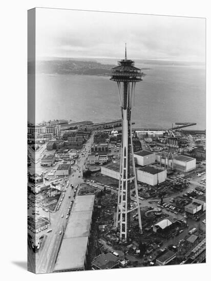 Space Needle-null-Stretched Canvas