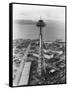 Space Needle-null-Framed Stretched Canvas