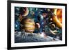 Space Odyssey-Adrian Chesterman-Framed Art Print