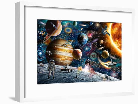 Space Odyssey-Adrian Chesterman-Framed Art Print