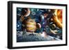 Space Odyssey-Adrian Chesterman-Framed Art Print