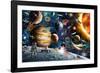 Space Odyssey-Adrian Chesterman-Framed Premium Giclee Print