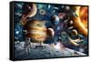 Space Odyssey-Adrian Chesterman-Framed Stretched Canvas