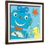 Space Pals I-Sophie Harding-Framed Giclee Print