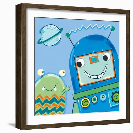 Space Pals II-Sophie Harding-Framed Giclee Print