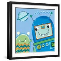 Space Pals II-Sophie Harding-Framed Giclee Print