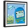 Space Pals II-Sophie Harding-Framed Giclee Print