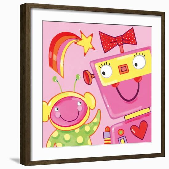 Space Pals IV-Sophie Harding-Framed Giclee Print