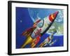 Space Patrol 2-Eric Joyner-Framed Giclee Print