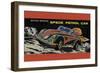 Space Patrol Car-null-Framed Premium Giclee Print