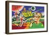 Space Patrol Walkie Talkie-null-Framed Art Print