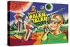 Space Patrol Walkie Talkie-null-Stretched Canvas