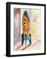 Space Patrol-Jennifer Redstreake Geary-Framed Art Print