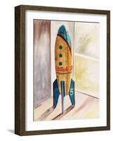 Space Patrol-Jennifer Redstreake Geary-Framed Art Print