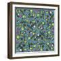 Space Pineapples Pattern-Lauren Ramer-Framed Giclee Print