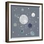 Space Planets-Leah Straatsma-Framed Art Print