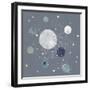 Space Planets-Leah Straatsma-Framed Art Print