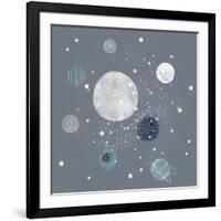 Space Planets-Leah Straatsma-Framed Art Print