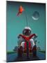 Space Racer-Cindy Thornton-Mounted Art Print