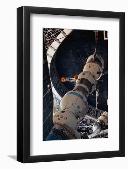 Space Rocket Model-null-Framed Photographic Print