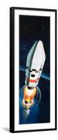 Space Rocket-Wilf Hardy-Framed Giclee Print