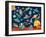 Space Scene (Variant 1)-Sean Sims-Framed Art Print