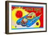 Space Scout S-17-null-Framed Art Print