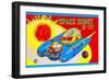 Space Scout S-17-null-Framed Art Print