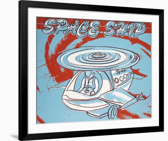 Space Ship, 1983-Andy Warhol-Framed Art Print