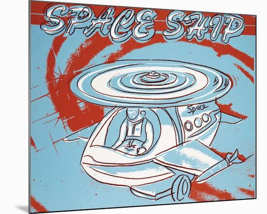 Space Ship, 1983-Andy Warhol-Mounted Art Print