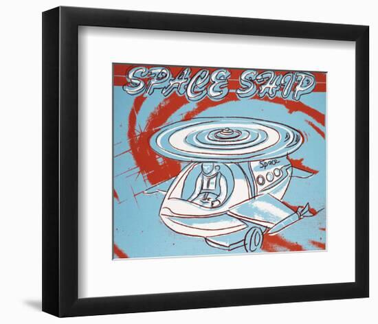 Space Ship, 1983-Andy Warhol-Framed Art Print