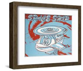 Space Ship, 1983-Andy Warhol-Framed Art Print