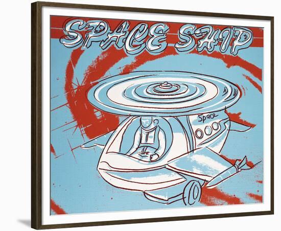 Space Ship, 1983-Andy Warhol-Framed Art Print