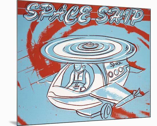 Space Ship, 1983-Andy Warhol-Mounted Art Print