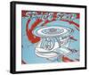 Space Ship, c.1983-Andy Warhol-Framed Giclee Print