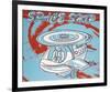 Space Ship, c.1983-Andy Warhol-Framed Giclee Print