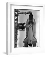 Space Ships Shuttle Challenger Flight II-Bob Daugherty-Framed Photographic Print