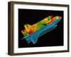 Space shuttle aerodynamics-Science Source-Framed Giclee Print