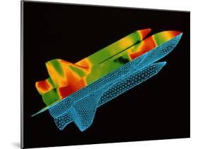 Space shuttle aerodynamics-Science Source-Mounted Giclee Print