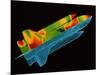 Space shuttle aerodynamics-Science Source-Mounted Giclee Print
