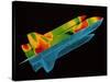 Space shuttle aerodynamics-Science Source-Stretched Canvas