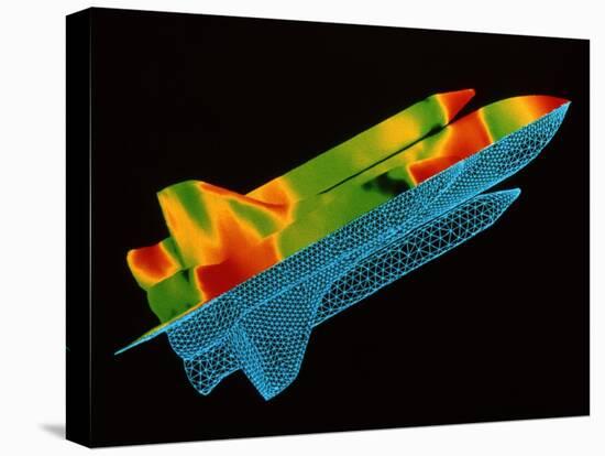 Space shuttle aerodynamics-Science Source-Stretched Canvas