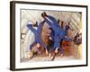 Space Shuttle Astronauts in Zero Gravity Training-null-Framed Photo