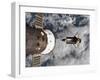 Space Shuttle Atlantis After It Undocked from the International Space Station on June 19, 2007-Stocktrek Images-Framed Premium Photographic Print