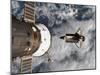 Space Shuttle Atlantis After It Undocked from the International Space Station on June 19, 2007-Stocktrek Images-Mounted Premium Photographic Print