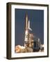 Space Shuttle Atlantis Clears the Tower at the Kennedy Space Center, Florida-null-Framed Photographic Print