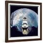 Space Shuttle Atlantis from Orbital Station Mir, June 29, 1995-null-Framed Photo