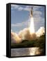 Space Shuttle Atlantis Lifts Off from its Launch Pad at Kennedy Space Center, Florida-null-Framed Stretched Canvas