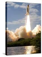 Space Shuttle Atlantis Lifts Off from its Launch Pad at Kennedy Space Center, Florida-null-Stretched Canvas