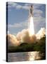 Space Shuttle Atlantis Lifts Off from its Launch Pad at Kennedy Space Center, Florida-null-Stretched Canvas